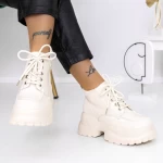 Frauenstiefel im Frühling-Jesjn 3SJN13 Beige | Mei