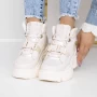 Frauenstiefel mit 3SZ12 Pelzcreme Mei