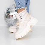 Frauenstiefel mit 3SZ12 Pelzcreme Mei