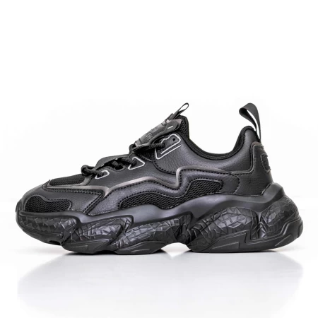 Herren 3S7 Sports Schuhe schwarz | Mei