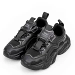 Herren 3S7 Sports Schuhe schwarz | Mei