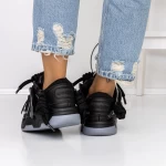 Frauen -Sneaker 3S10 Schwarz Mei