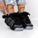 Frauen -Sneaker 3S10 Schwarz Mei