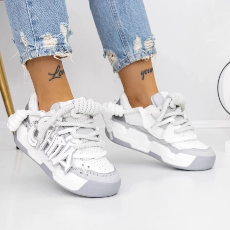 Frauen -Sneaker 3S10 Grau Mei