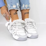 Frauen -Sneaker 3S10 Grau Mei