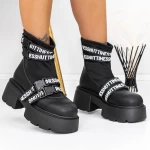 Frauenstiefel im Spring-Auto 3WL36 Black | Mei