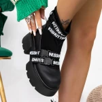 Frauenstiefel im Spring-Auto 3WL36 Black | Mei
