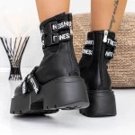 Frauenstiefel im Spring-Auto 3WL36 Black | Mei