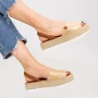 Sandalen auf dem WH1933 Champagner Mei