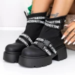 Frauenstiefel im Spring-Auto 3WL36 Black | Mei