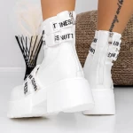 Frauenstiefel im Frühjahr im Frühjahr 3WL36 Weiß | Mei