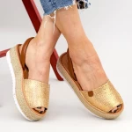 Sandalen auf dem WH1933 Champagner Mei