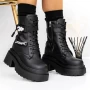 Frauenstiefel mit 3WL62 schwarzem Fell Mei