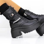 Frauenstiefel mit 3WL62 schwarzem Fell Mei
