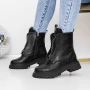 Frauenstiefel mit 3WL11 Fell Black | Mei