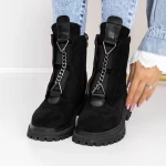 Frauenstiefel mit 3WL11 Fell Black | Mei