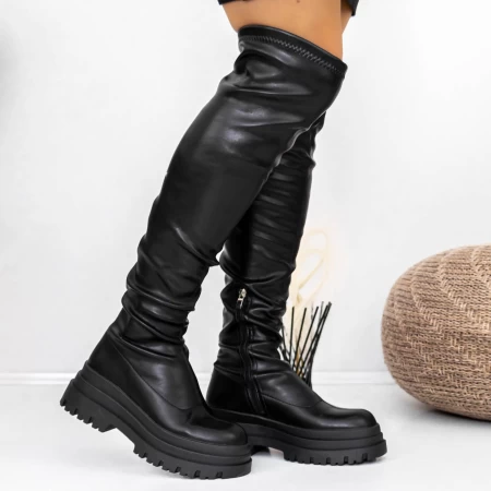 Stiefel auf der 3WL56 -Plattform Black | Mei