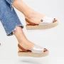Sandalen auf dem WH1933 Silber Mei