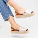 Sandalen auf dem WH1933 Silber Mei