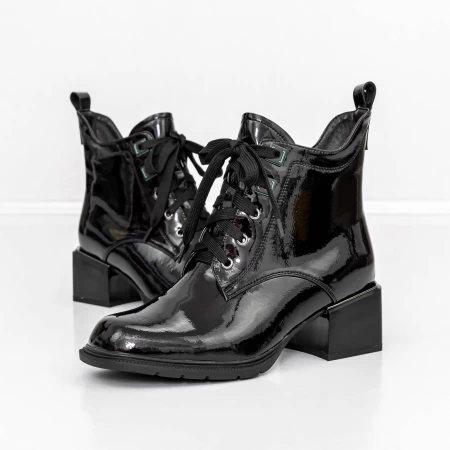 Frauenstiefel mit Pelz K031-860-1A Black | Jose Simon