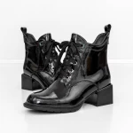 Frauenstiefel mit Pelz K031-860-1A Black | Jose Simon