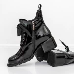 Frauenstiefel mit Pelz K031-860-1A Black | Jose Simon
