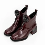 Frauenstiefel im Frühjahr K031-868B Cherry | Jose Simon