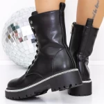 Frauenstiefel im Frühling-Jesień 3 Zw12 Black | Mei