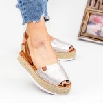 Sandalen auf dem WH1933 Silber Mei