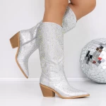 Sandalen mit nackten Fingern 3W10 Silber Mei