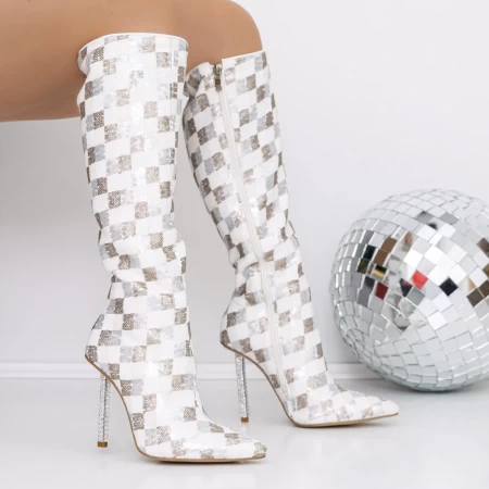 High Heels 3W7 Weiß Mei