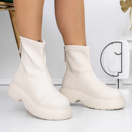 Frauenstiefel im Frühling-Jessień 3yl9 Beige | Mei