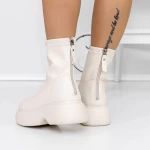 Frauenstiefel im Frühling-Jessień 3yl9 Beige | Mei