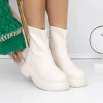 Frauenstiefel im Frühling-Jessień 3yl9 Beige | Mei