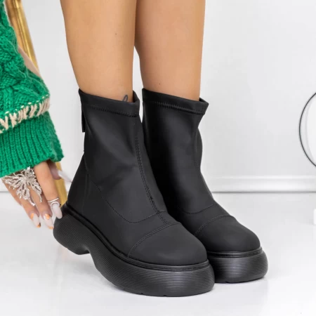 Frauenstiefel im Frühling-Jesień 3yl9 Black | Mei