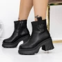 Frauenstiefel im Frühling-Jessień 3yl6 Black | Mei
