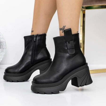 Frauenstiefel im Frühling-Jessień 3yl6 Black | Mei
