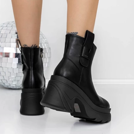 Frauenstiefel im Frühling-Jessień 3yl6 Black | Mei