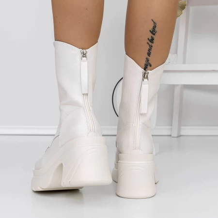 Frauenstiefel im Frühling-Jessie (3yl5 Beige Mei