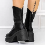 Frauenstiefel im Frühling-Jessień 3yl5 Black | Mei