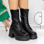 Frauenstiefel im Frühling-Jessień 3yl5 Black | Mei