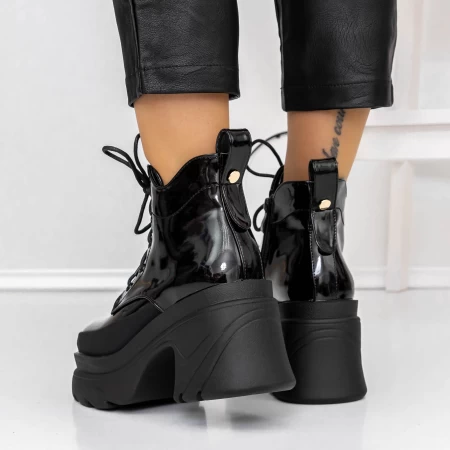 Frauenstiefel im Frühling-Jessień 3yl2 Black | Mei