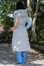 Frauen V818 Graue Weste Mode