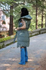 Frauen V913 Khaki Vest | Mode