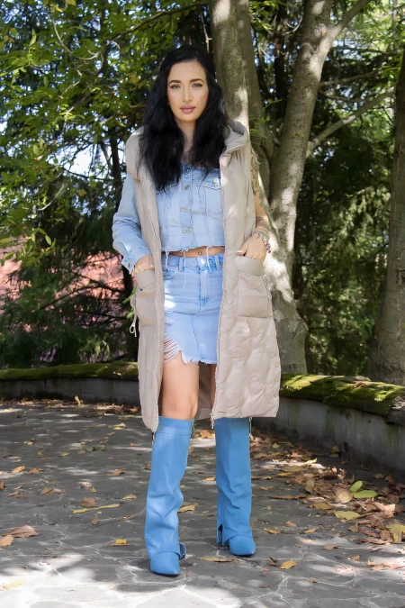 Frauen v965 V965 dunkler Beige Mode
