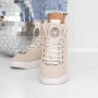 Frauenstiefel mit 3ykq7 Fur Beige | Mei