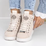 Frauenstiefel mit 3ykq7 Fur Beige | Mei