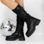 Low Heels von Frauen 3H6 Schwarz Mei