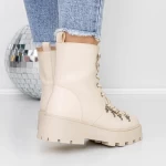 Frauenstiefel mit 3H5 Fell Beige Mei