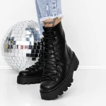 Frauenstiefel mit 3H5 Fell schwarz | Mei